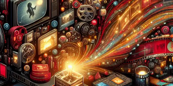 A modern digital interface showcasing vibrant thumbnails of popular Japanese adult films in a sophisticated, inviting atmosphere.